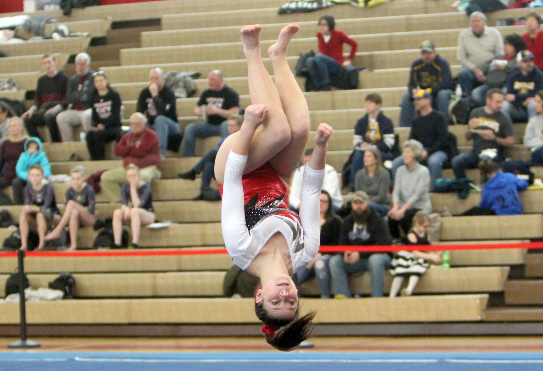 Big Rivers Conference Gymnastics Meet at Chippewa Falls 2-16-19